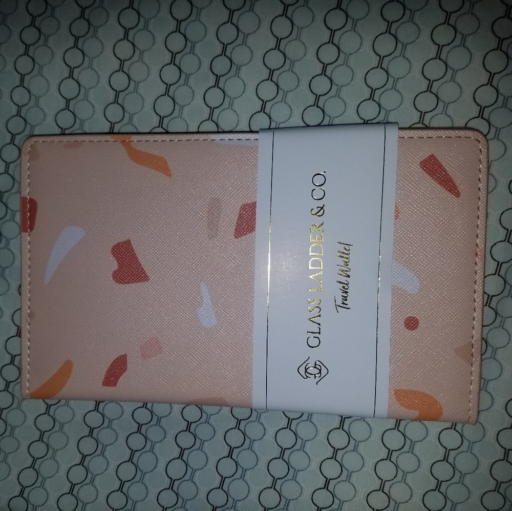 Glass Ladder & Co. Terrazzo Travel Wallet